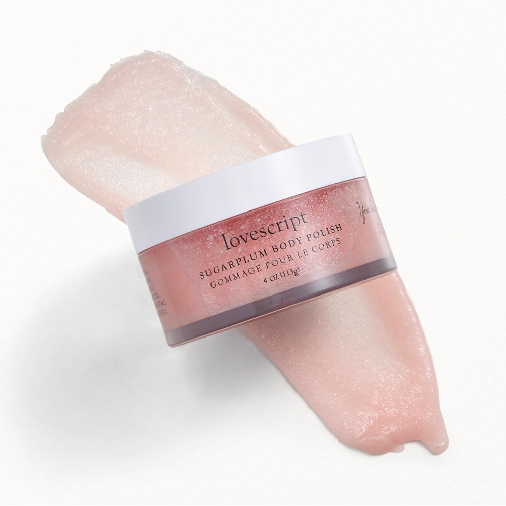 NWT Lovescript Sugarplum Body Polish